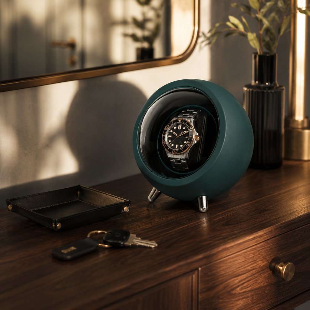 Remontoir Halo - lifestyle console entrée