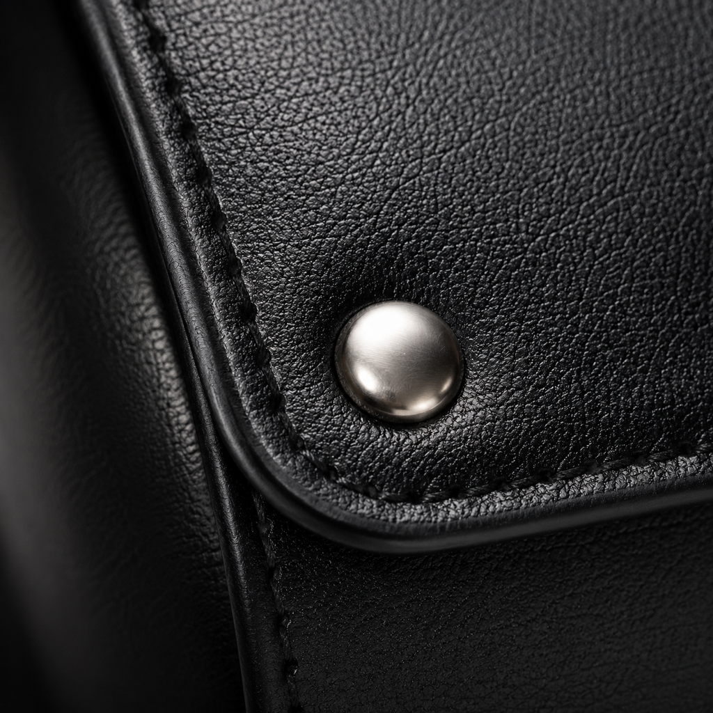 Etui Voyage Grand Tour - detail matiere cuir